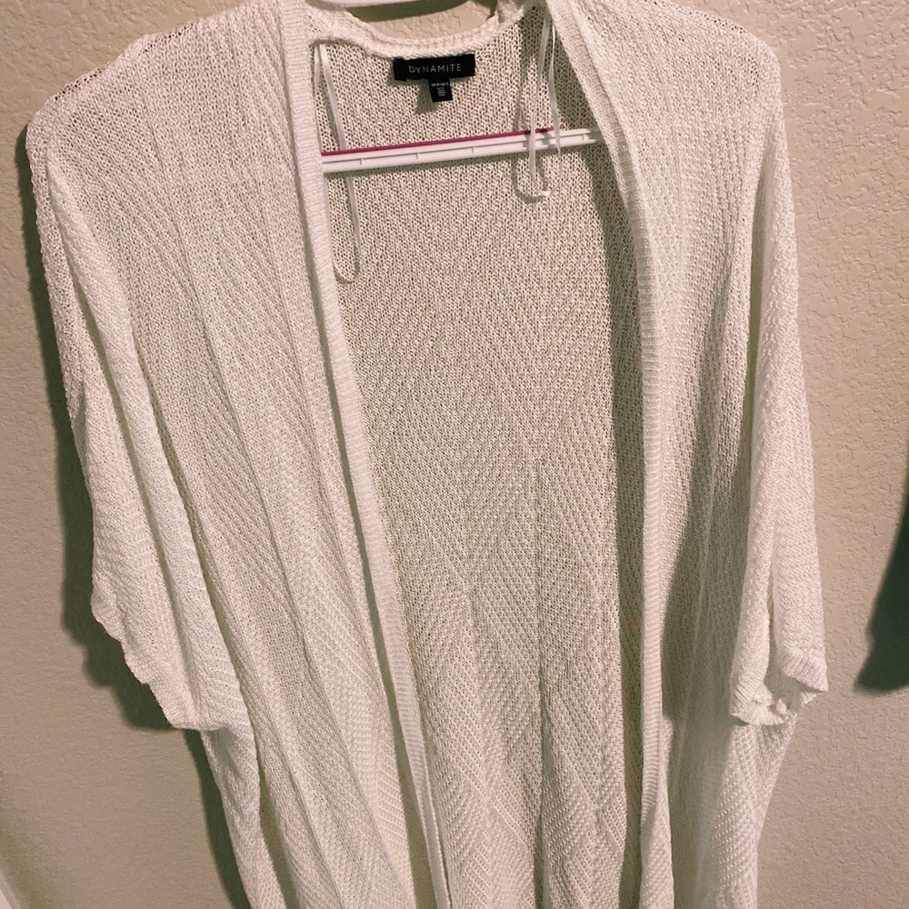 White Cardigan
